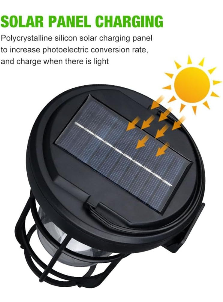 Foco Farol Led Solares Jardin O Para Pared Con Sensor Calida