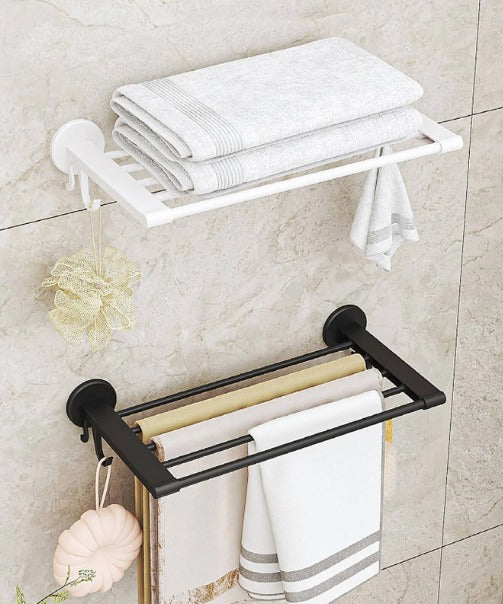 Organizador De Baño / Soporte Organizador De Toalla Blanco