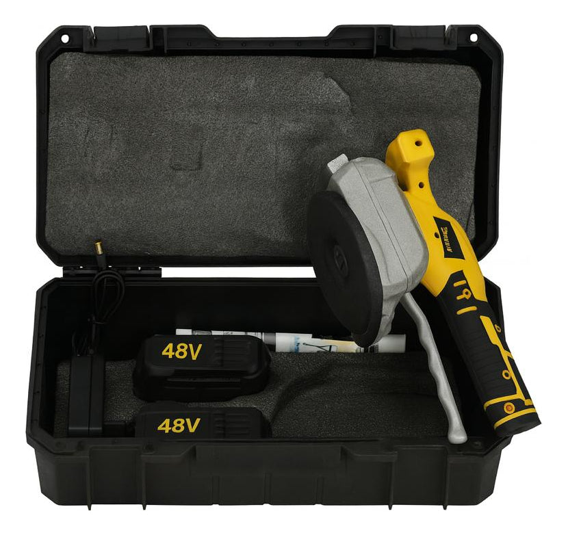 Maquina Vibradora Nivelación De Baldosas Osmao 48v Amarillo