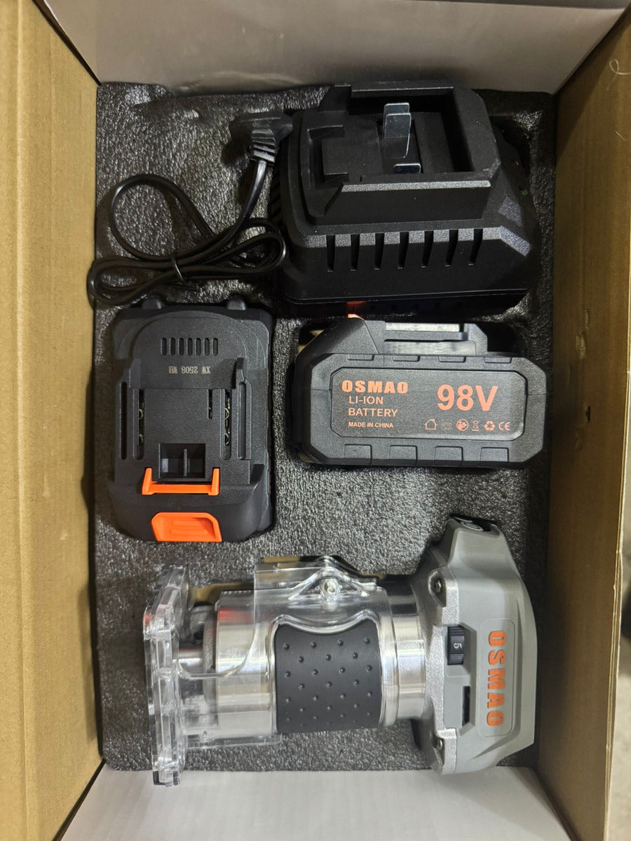 Fresadora Router Osmao 31000rpm Toma De 1/4 Electrica 1160w