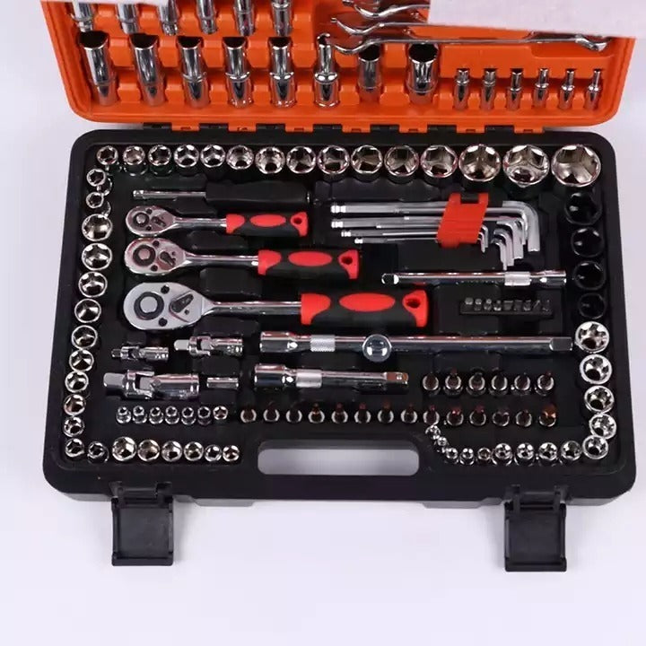 Juego Caja Set Dados Chicharra Herramientas 150 Piezas
