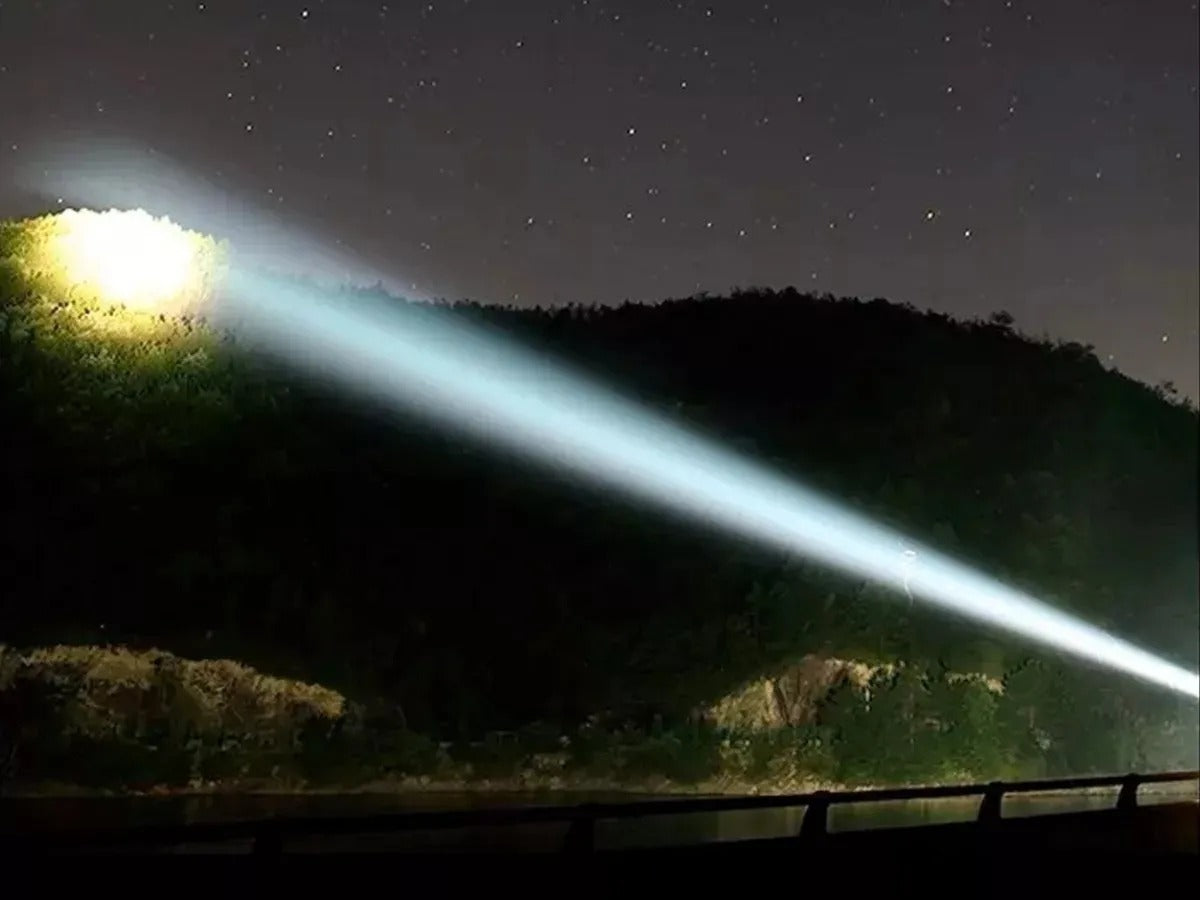Linterna Foco Led 800w (reales) Caza Camping Minero Lampara
