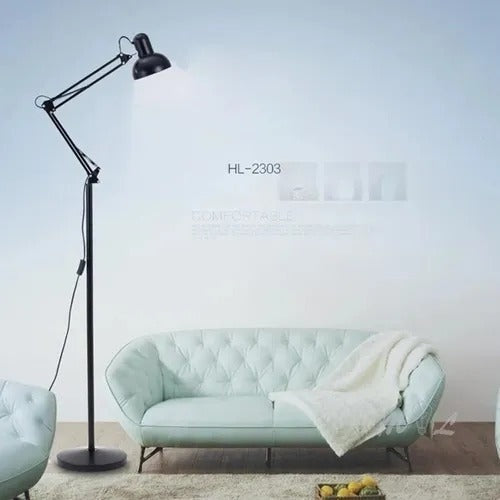 Lámpara De Pie Plegable Flexible Escritorio Estudio
