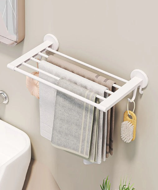 Organizador De Baño / Soporte Organizador De Toalla Blanco