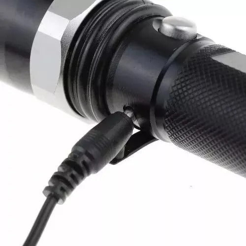 Linterna Led Tactica Zoom Swat Led Cree Q5 Recargable