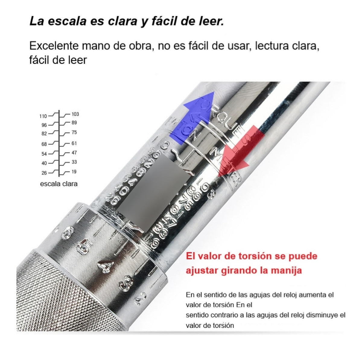 Torquímetro De Trueno Llave De Torque 3/8 19-110nm
