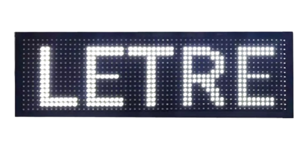 Letreros Led Programables Con Wifi De Auto Bus Camion 12-24v