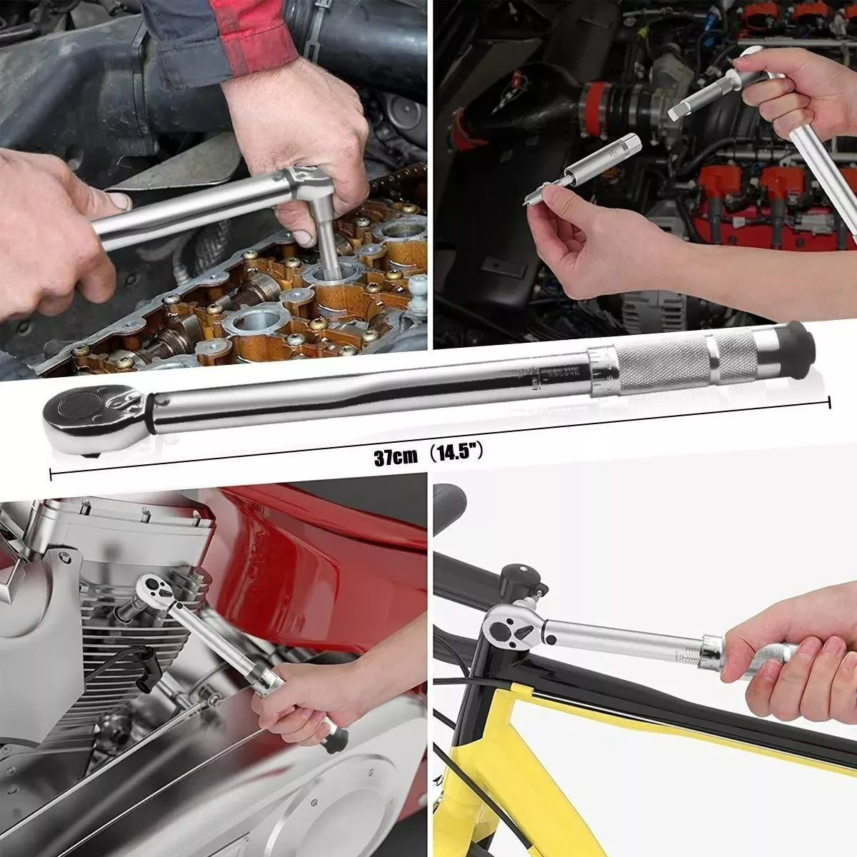 Torquímetro De Trueno Llave De Torque 3/8 19-110nm