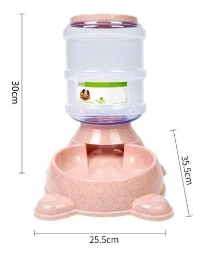 Dispensador De Comida Mascotas Perro Gato 3kg Automatico