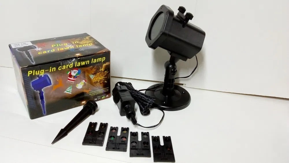 Proyector Led Luces Casa Navidad Fiestas / W018