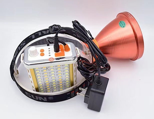 Linterna Foco Led 800w (reales) Caza Camping Minero Lampara