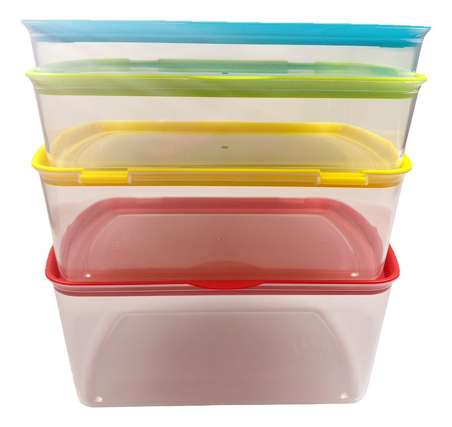 Organizador Refrigerador Cocina Premium Set 4 Contenedores