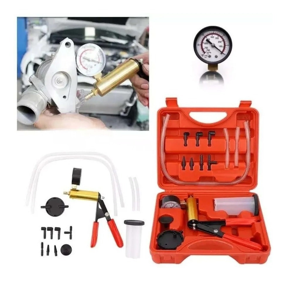 Kit Bomba Purgador Sangrador De Frenos De Vacio/m006