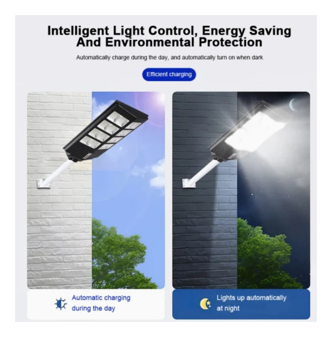 Foco Led Solar 400w Poste Exterior Focos Potentes