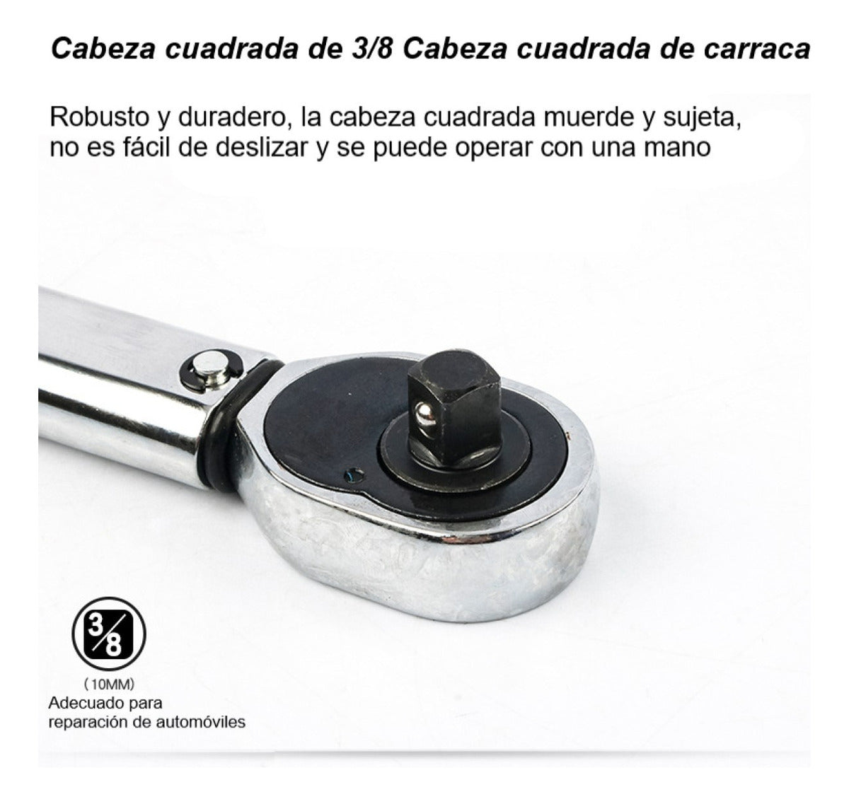 Torquímetro De Trueno Llave De Torque 3/8 19-110nm