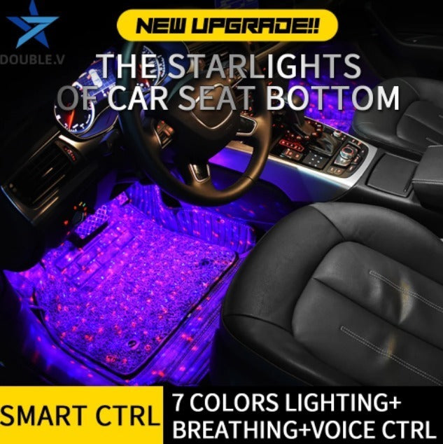 Luces Auto Para Interior Inalámbrica, Con Control Remoto