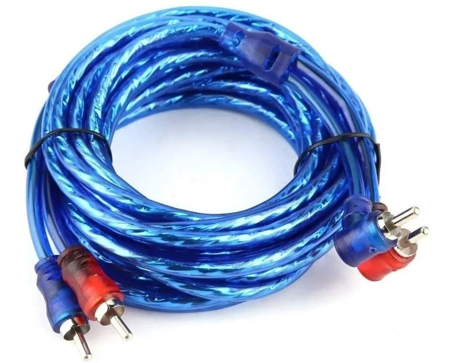 Kit Cables Para Amplificador Subwoofer 1500w Auto