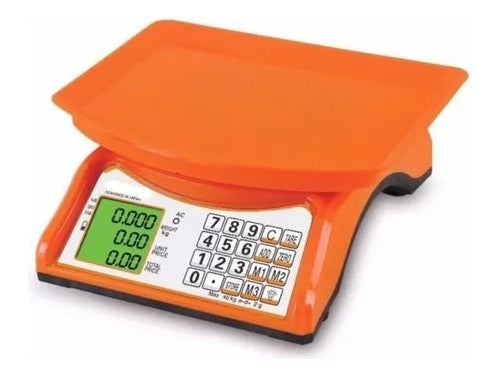Bascula Pesa Balanza Digital 40kg Recargable Comercial Color