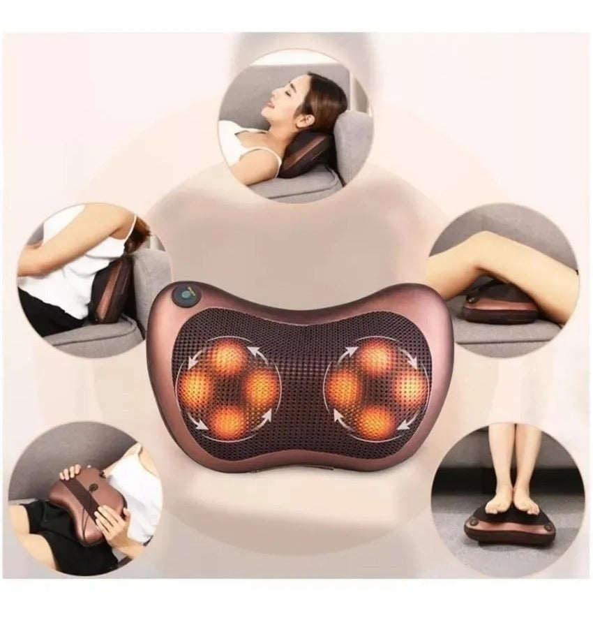 Masajeador Eléctrico Almohada Cojín Lumbar Cuello Piernas/15