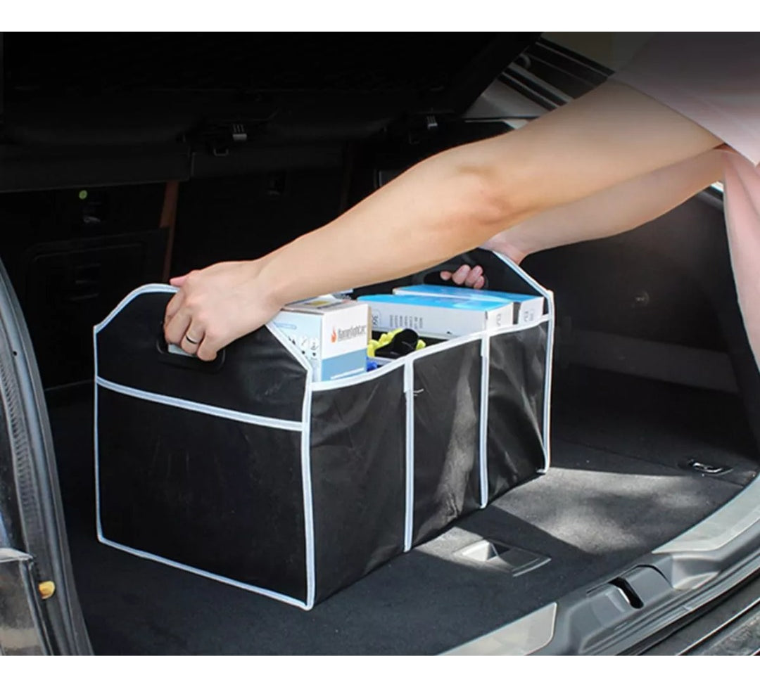 Organizador Auto Caja Bolso Plegable Maletero Vehiculos