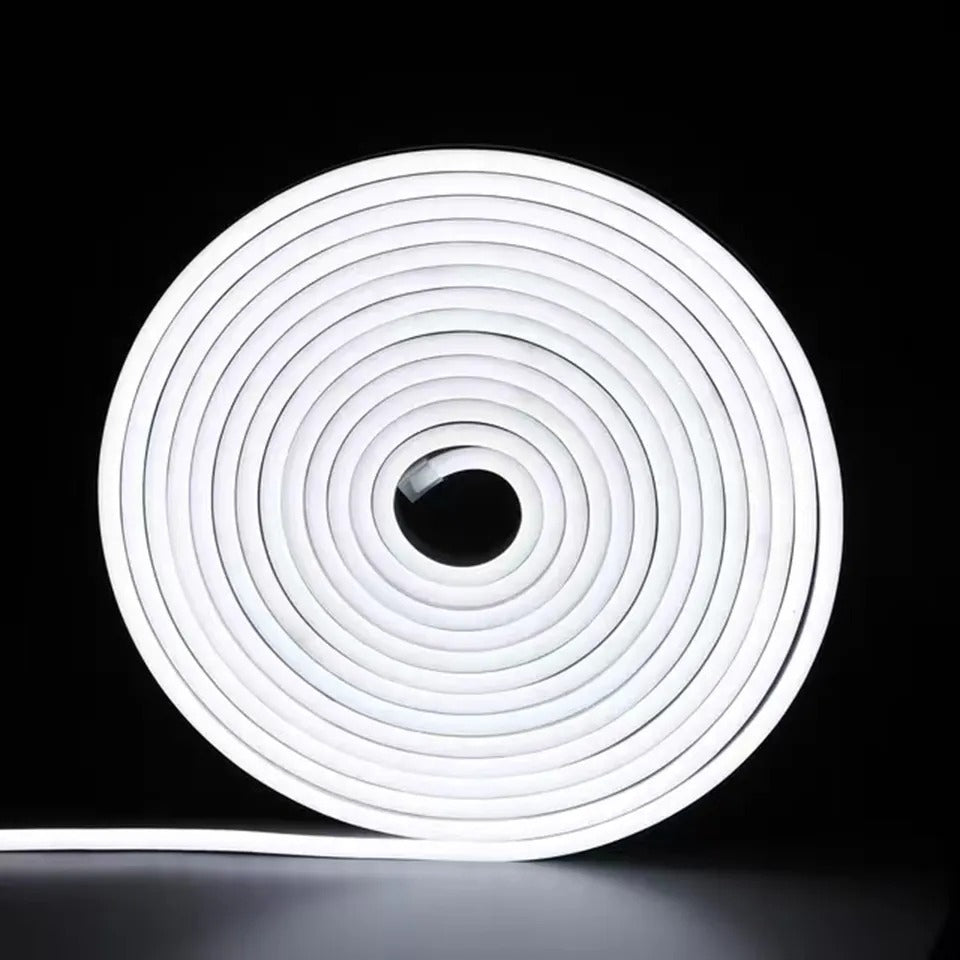 Cinta Led Tira Neón Flex 5 Metros Luz Transformador 12v