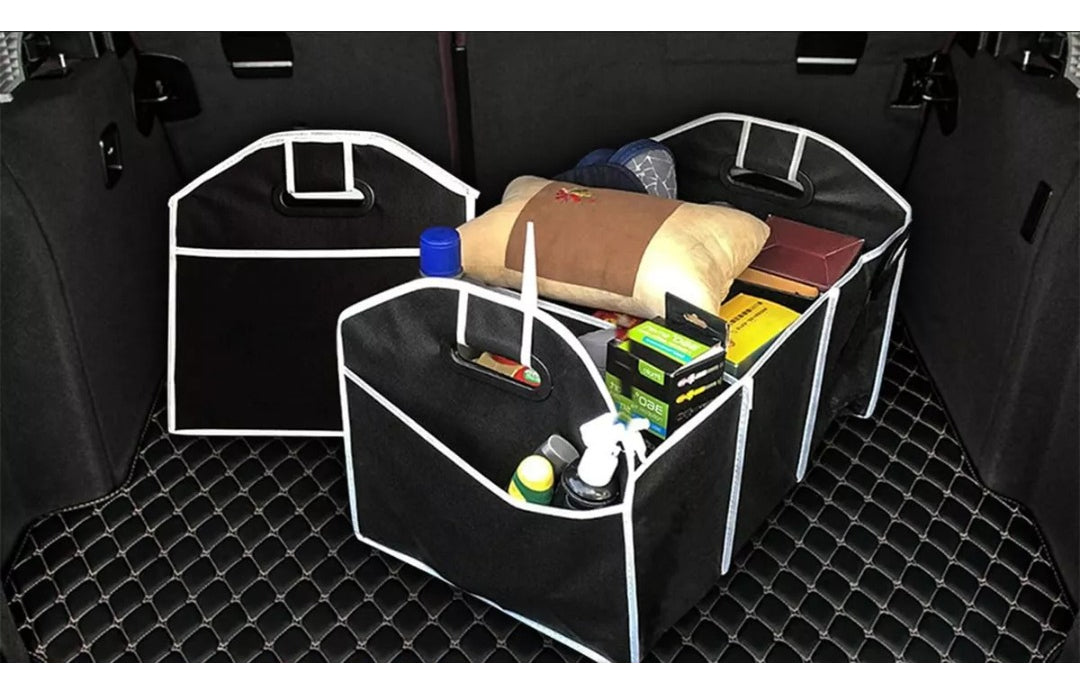 Organizador Auto Caja Bolso Plegable Maletero Vehiculos