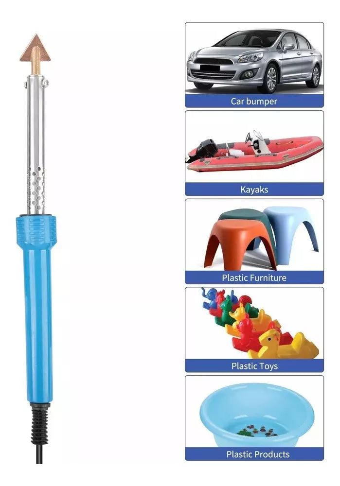 Kit De Soldadura De Plástico Con Varillas De Plástico