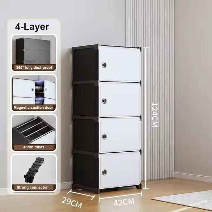 Organizador Closet 4 Modulos Baño Ropero Armable Modulado