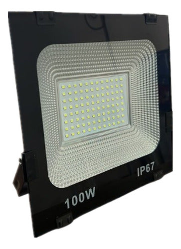 Luz Foco Proyector 96 Led 100w Exterior Ip66