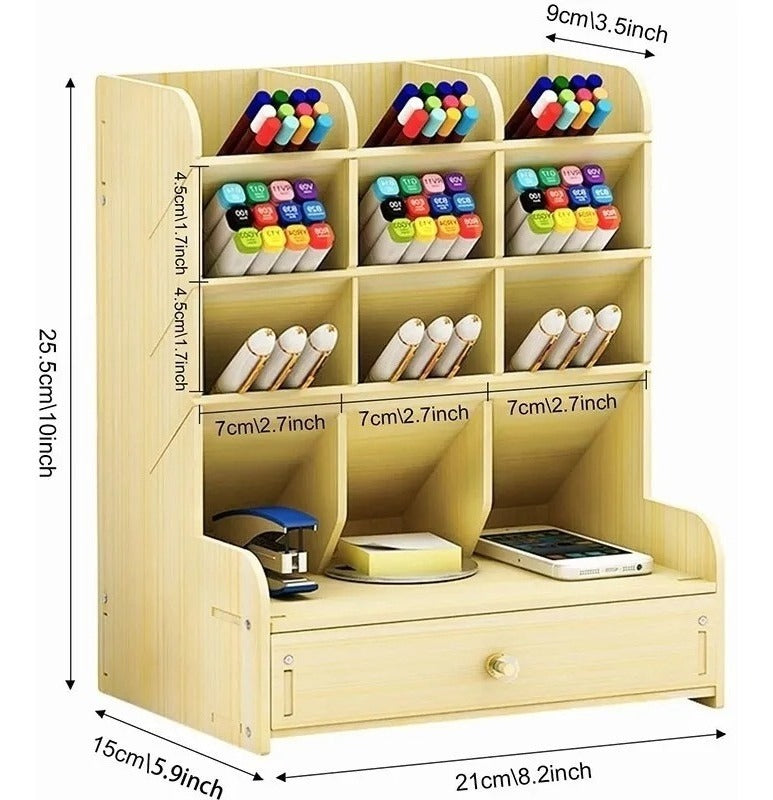 Pack Organizador De Lápices, Plumones Súper Tips Lettering