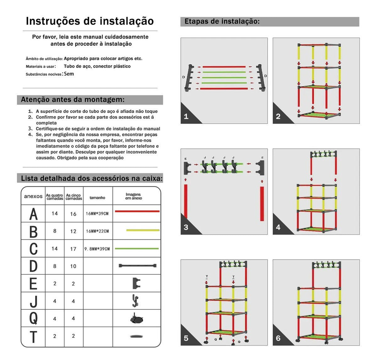 Estante Organizador De 5 Niveles De Cocina Baño