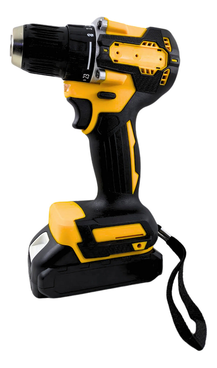 Taladro Atornillador Inalámbrico 2 Baterias Accesorios
