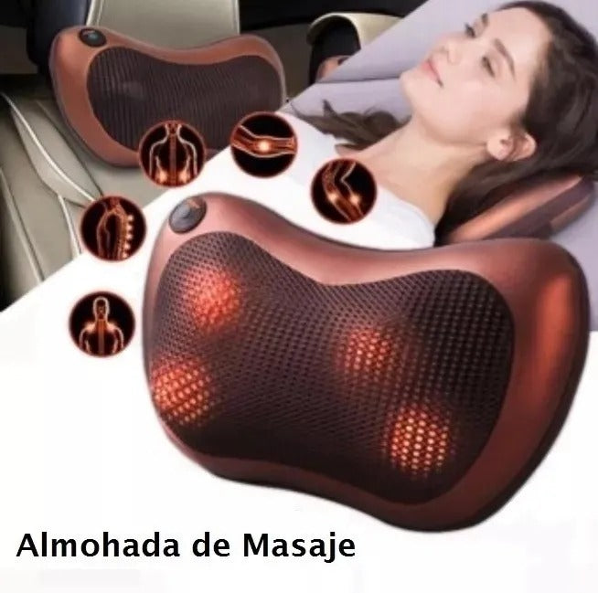 Masajeador Eléctrico Almohada Cojín Lumbar Cuello Piernas/15