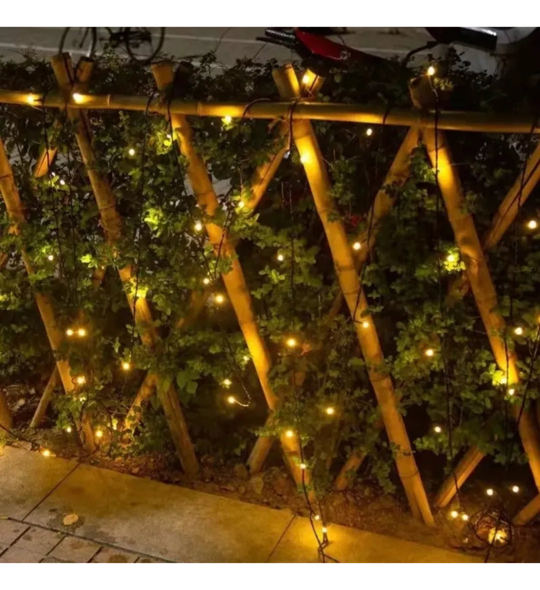 Rollo Luces De Navidad / Luces Led De 50 Metros Corriente