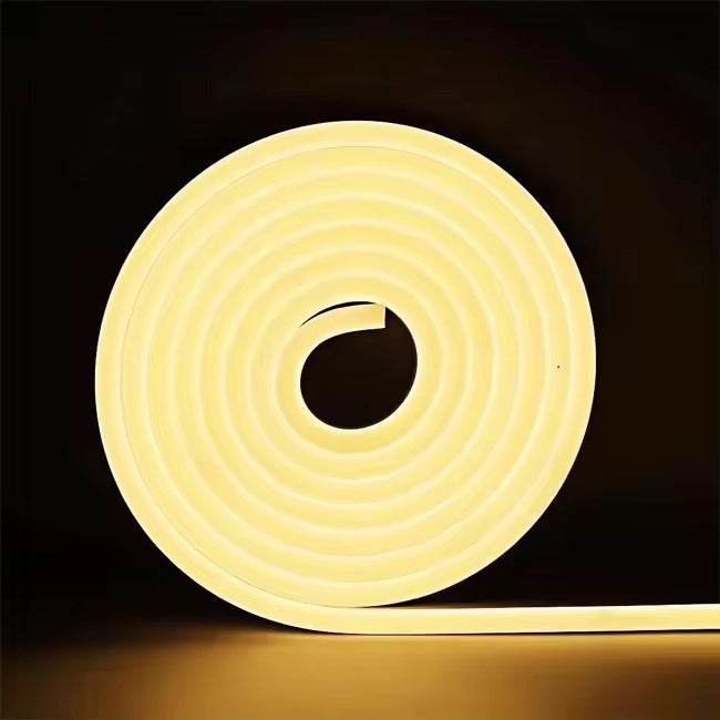 Cinta Led Tira Neón Flex 5 Metros Luz Transformador 12v