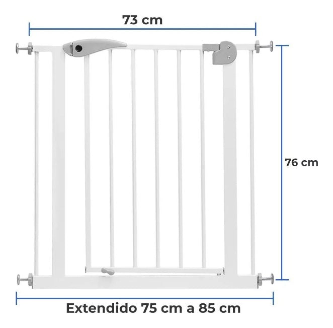 Reja Seguridad Escalera Puerta Bebe Perro Mascotas