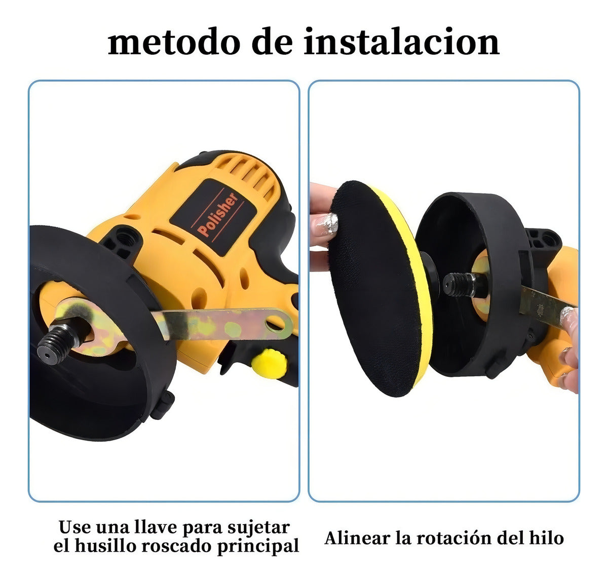 Máquina Para Pulir Pulidora Para Auto Lijadora Pulidora Auto