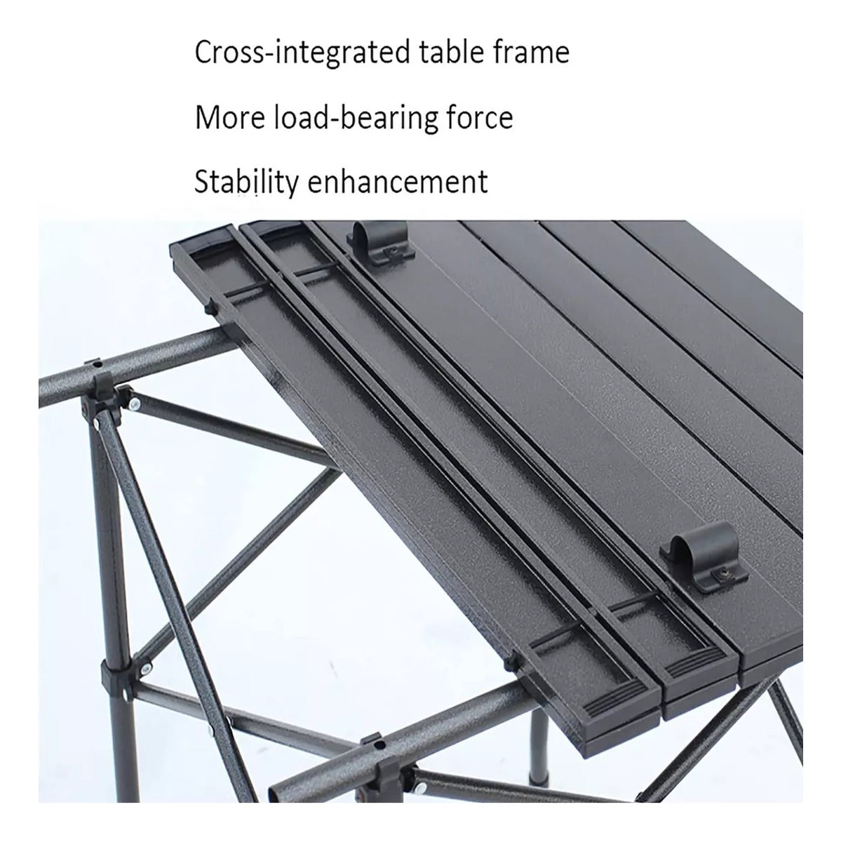 Mesa Plegable Para Camping Portatil De Aluminio Exteriores
