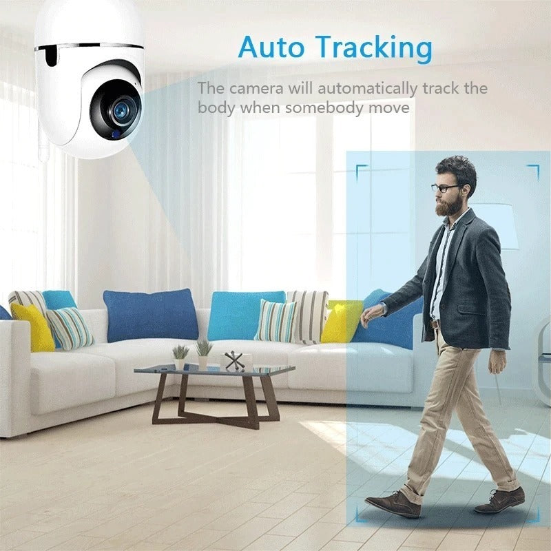 Camara Ip Seguridad Wifi Motorizada Sensor Movim