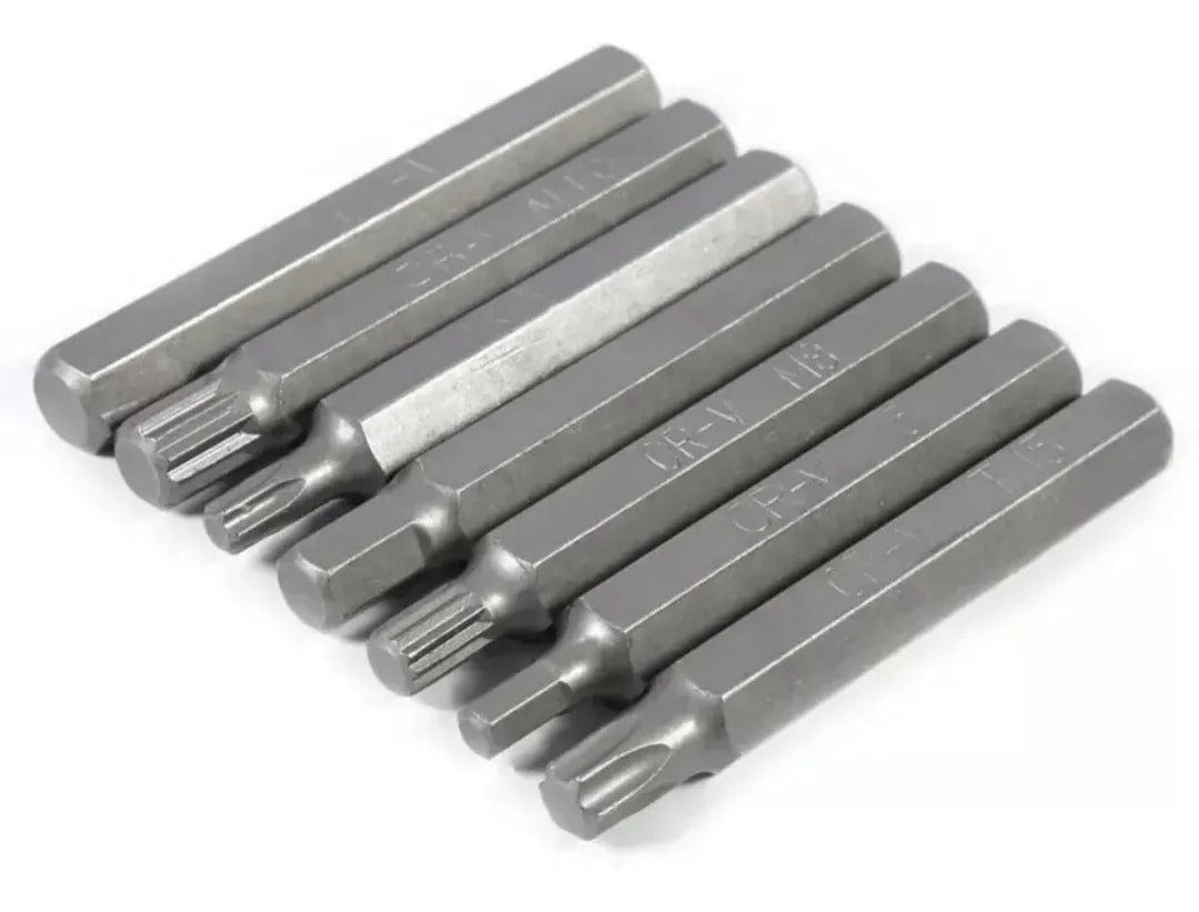 Set Kit Juego Puntas Corto Largo Torx Allen Imbus 40 Piezas