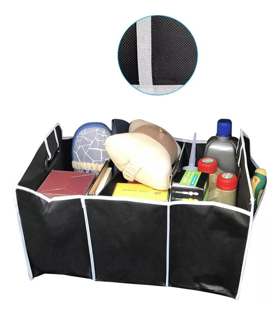 Organizador Auto Caja Bolso Plegable Maletero Vehiculos