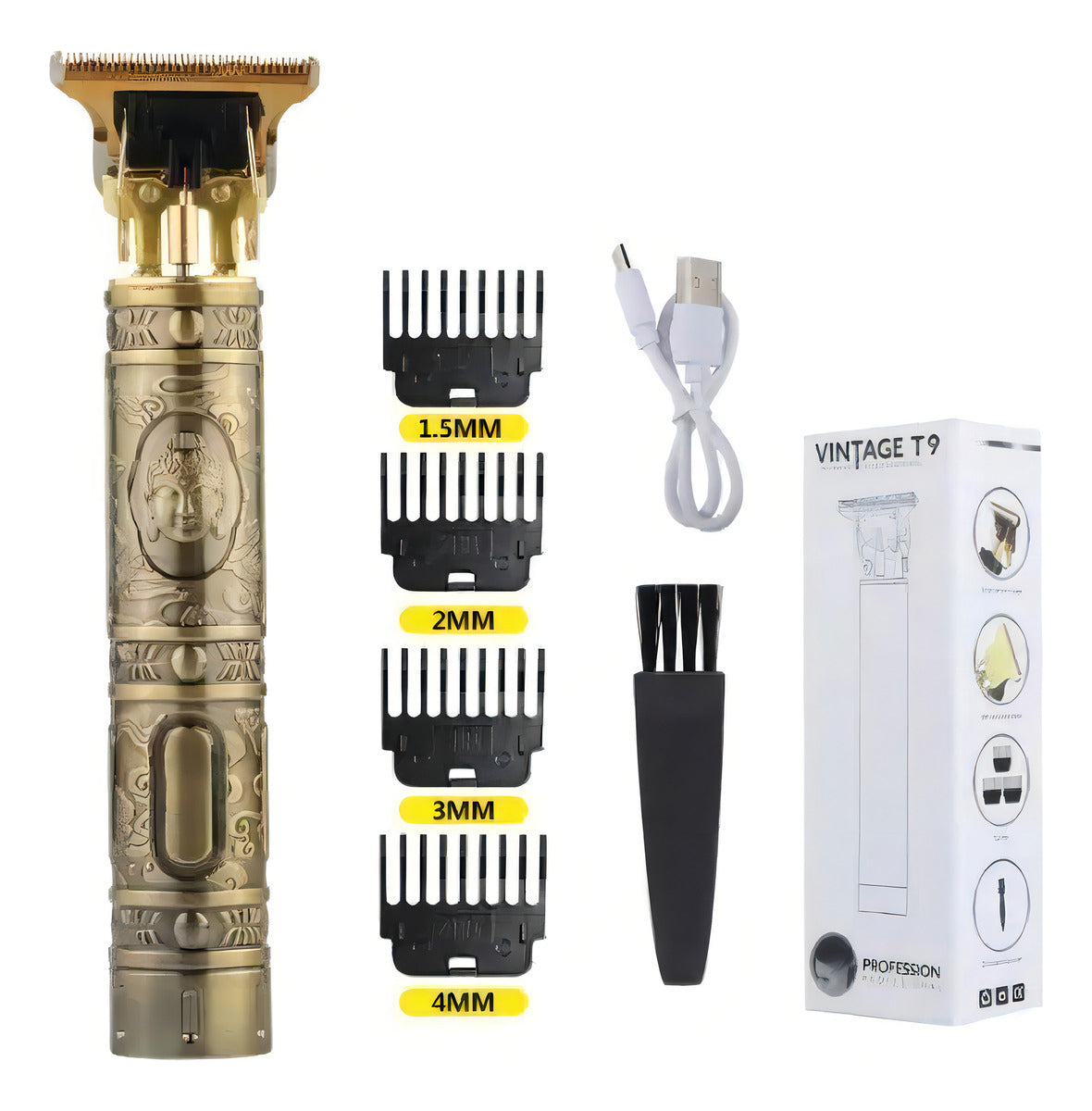 Cortadora De Cabello Profesional Cuchilla Ajustable En T Dor