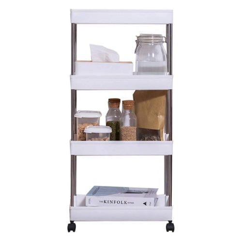 Carrito Organizador 4 Niveles Delgado Para Baño O Cocina