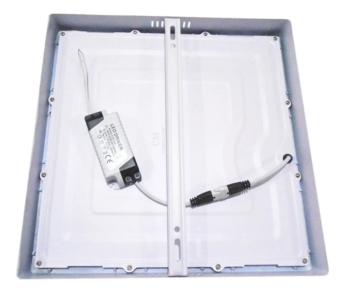 Foco Led Panel Plafon Sobrepuesto Cuadrado 18w Luz Fria