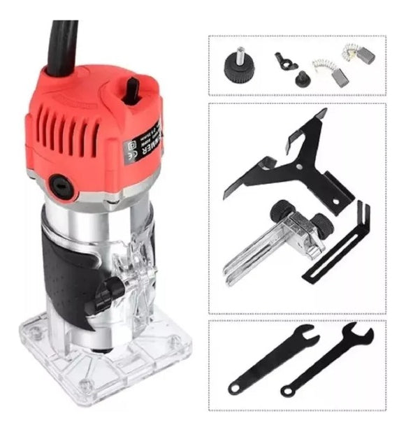 Fresadora Router Manual Madera Tupi 800w 6.35mm 1/4