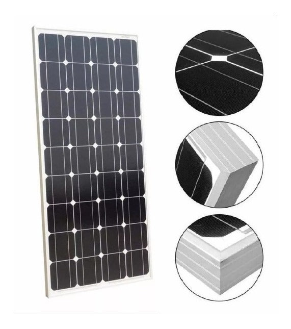 Panel Solar Monocristalino Fotovoltaico 12v 200w
