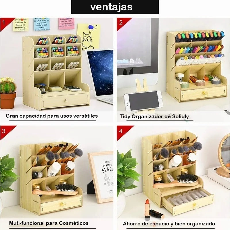 Pack Organizador De Lápices, Plumones Súper Tips Lettering
