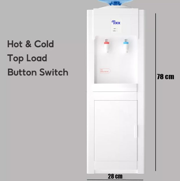 Dispensador De Agua Vertical Fría Caliente 420w Blanco