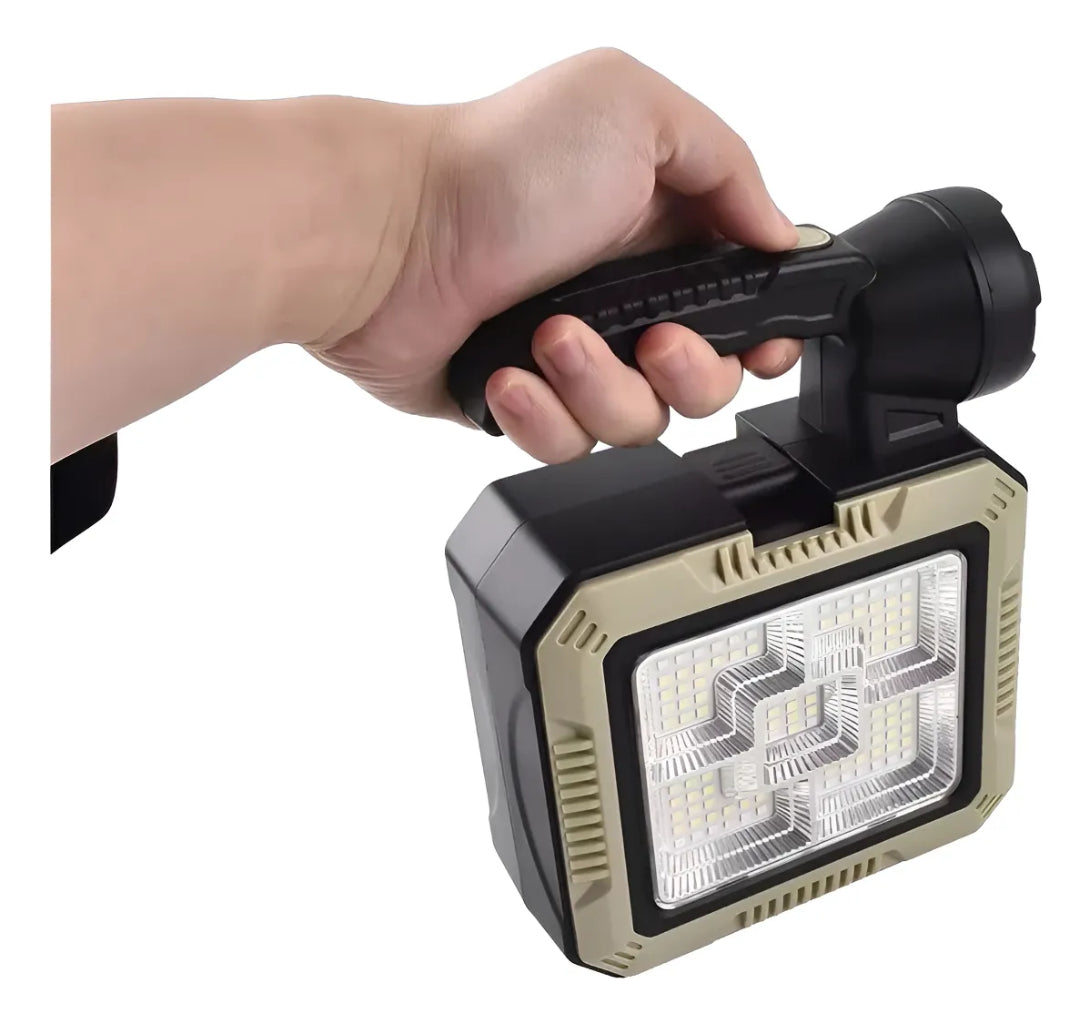 Linterna Lámpara Solar Power Bank + Kit De Herramientas