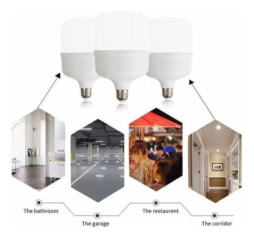 Lampara Alta Potencia Ampolleta Led 18w Bombilla E27 Luz Led